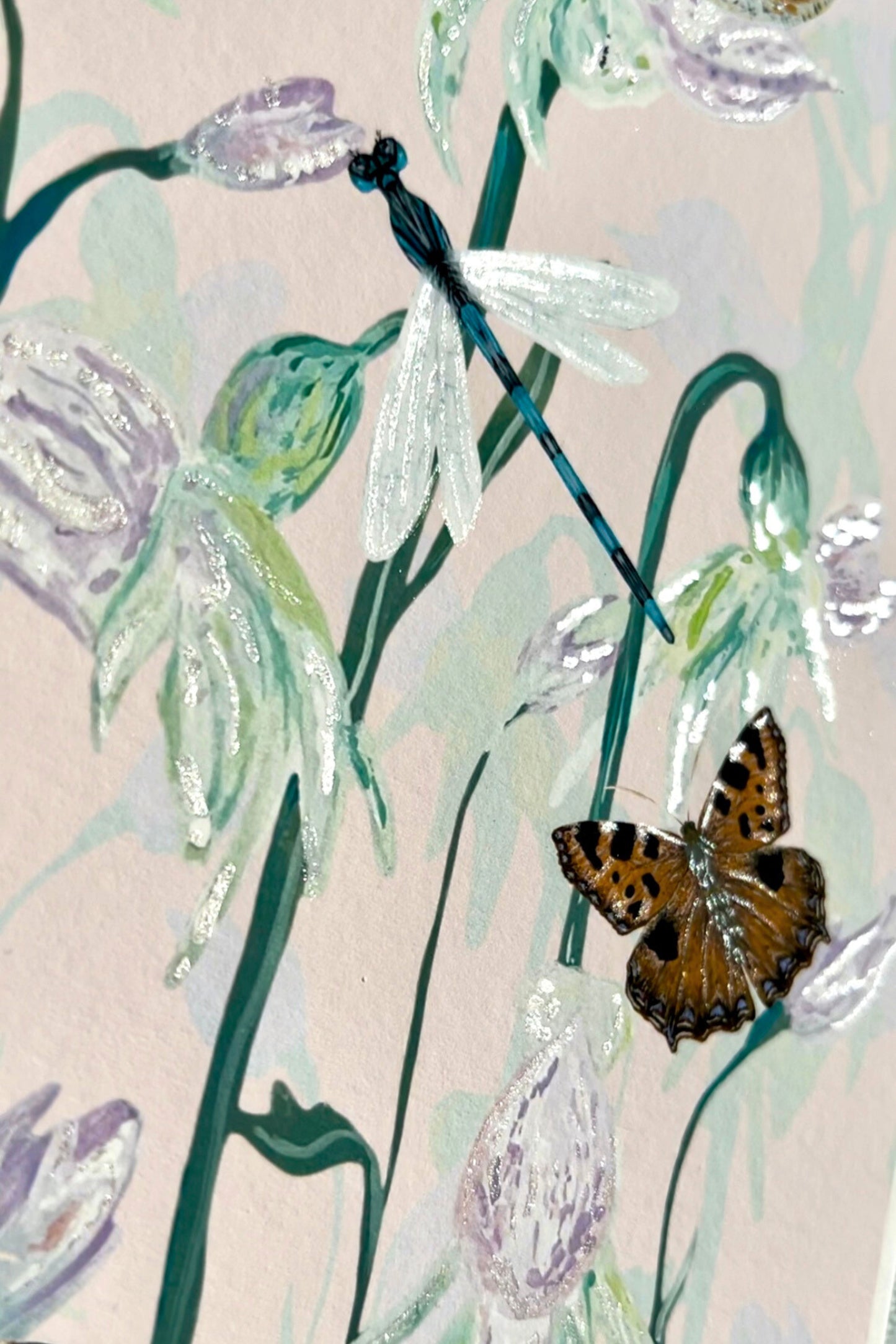 Ghost Orchid Portrait Fine Art Print