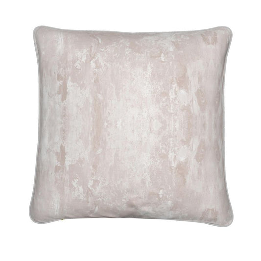 Abstract History Velvet Cushion Cover With White Piping