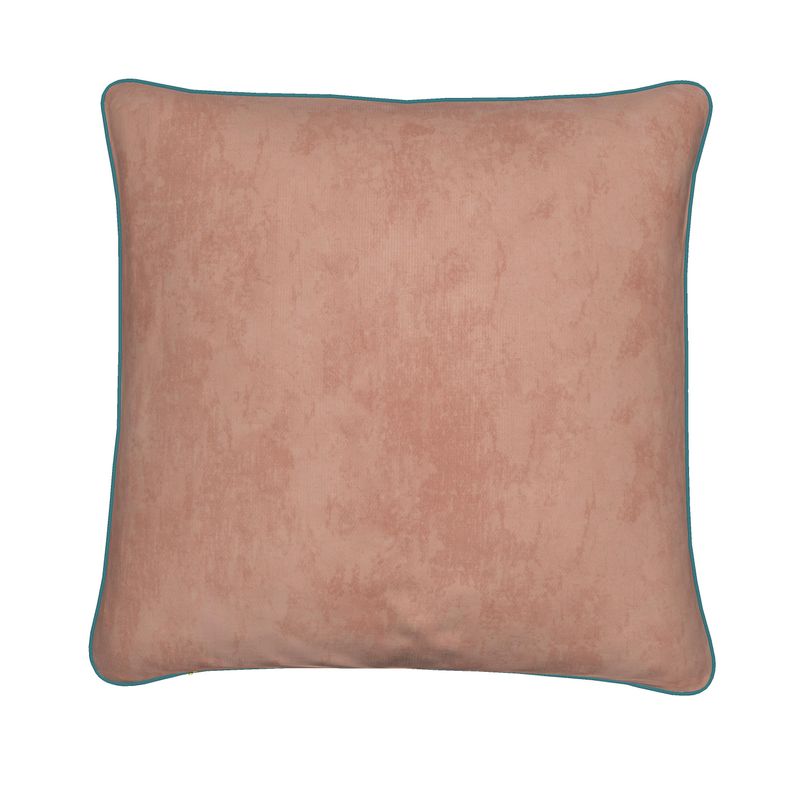 Copperfield Butterfly Brushed Cotton Cushion Cover With Green Piping - Lydia Hill Designs