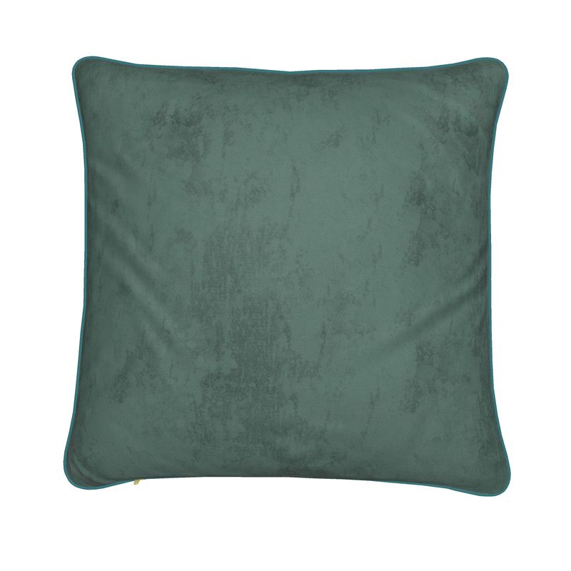 Copperfield Butterfly Cushion Cover With Green Piping - Lydia Hill Designs