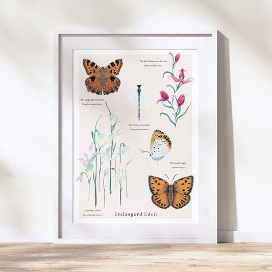 Endangered Eden Specie Classification Classic Fine Art Print - Lydia Hill Designs