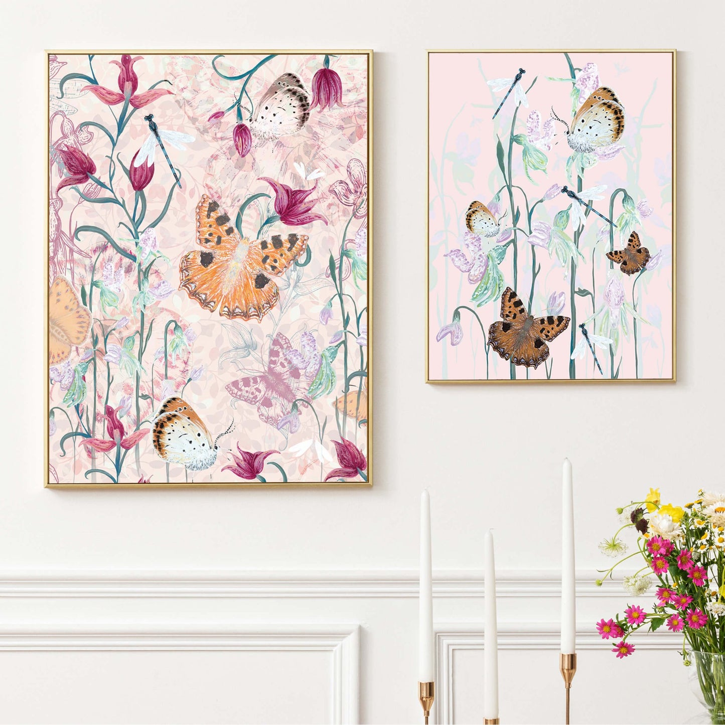 Ghost Orchid Portrait Classic Fine Art Print - Lydia Hill Designs