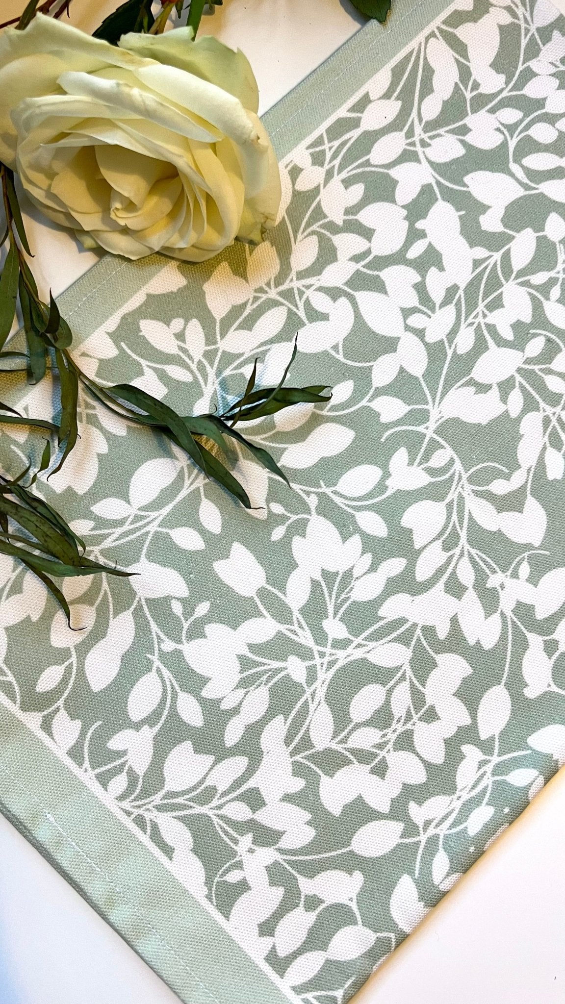 Kaleidoleaf 100% Cotton Tea Towel - Lydia Hill Designs