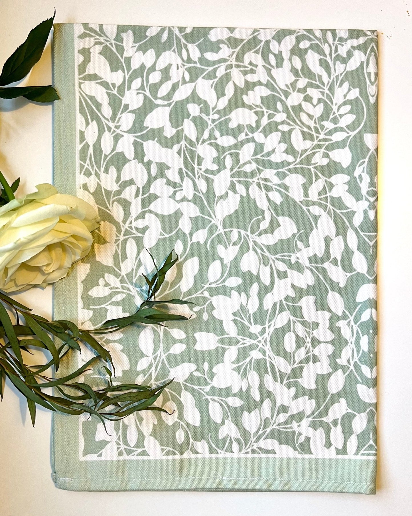 Kaleidoleaf 100% Cotton Tea Towel - Lydia Hill Designs