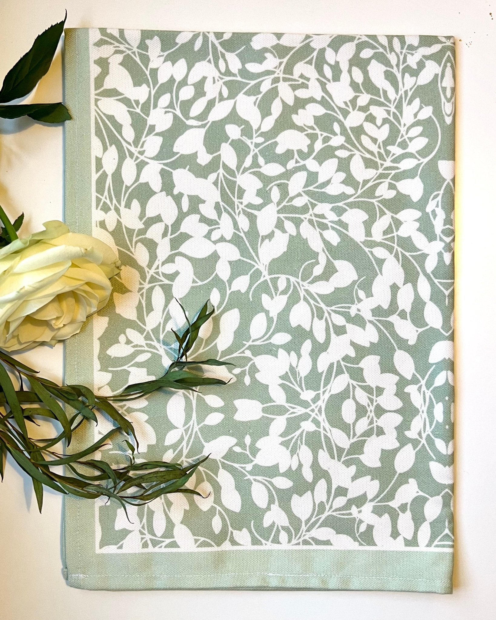 Kaleidoleaf 100% Cotton Tea Towel - Lydia Hill Designs