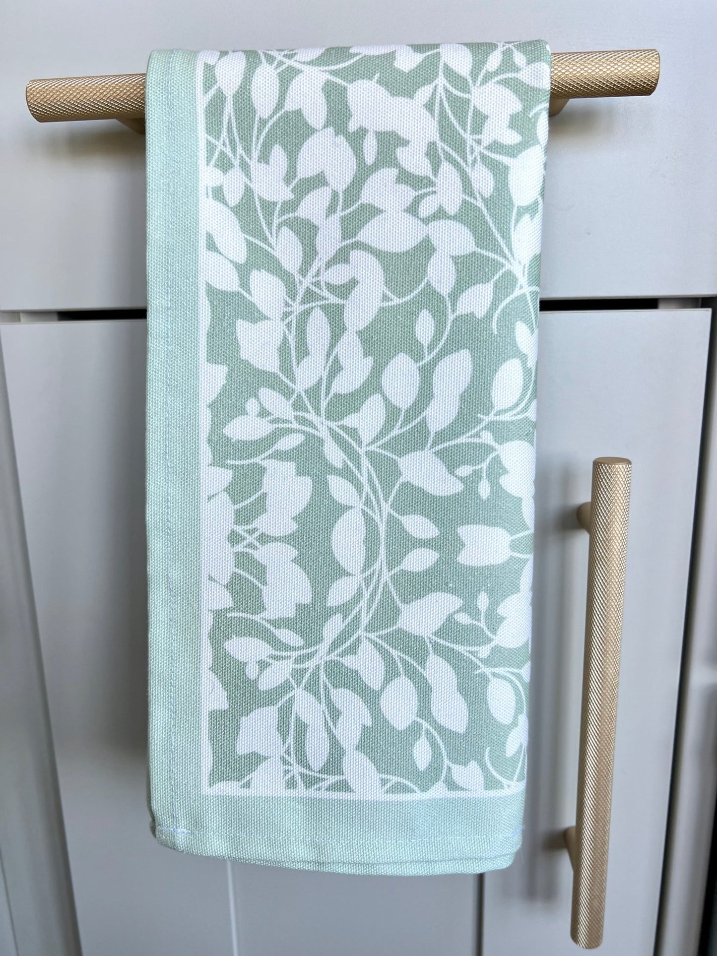 Kaleidoleaf 100% Cotton Tea Towel - Lydia Hill Designs