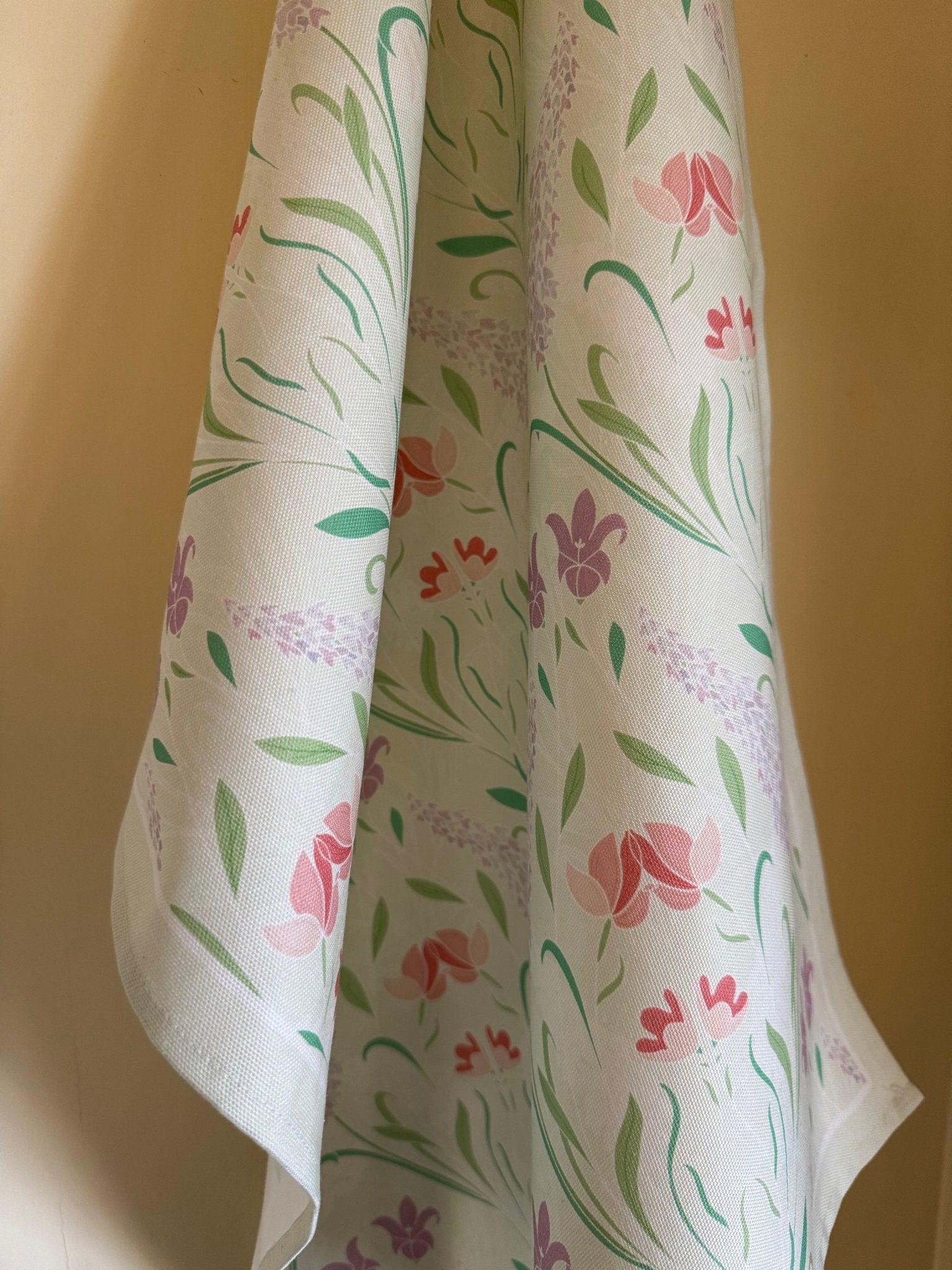 Spring Damask 100% Cotton Tea Towel - Lydia Hill Designs