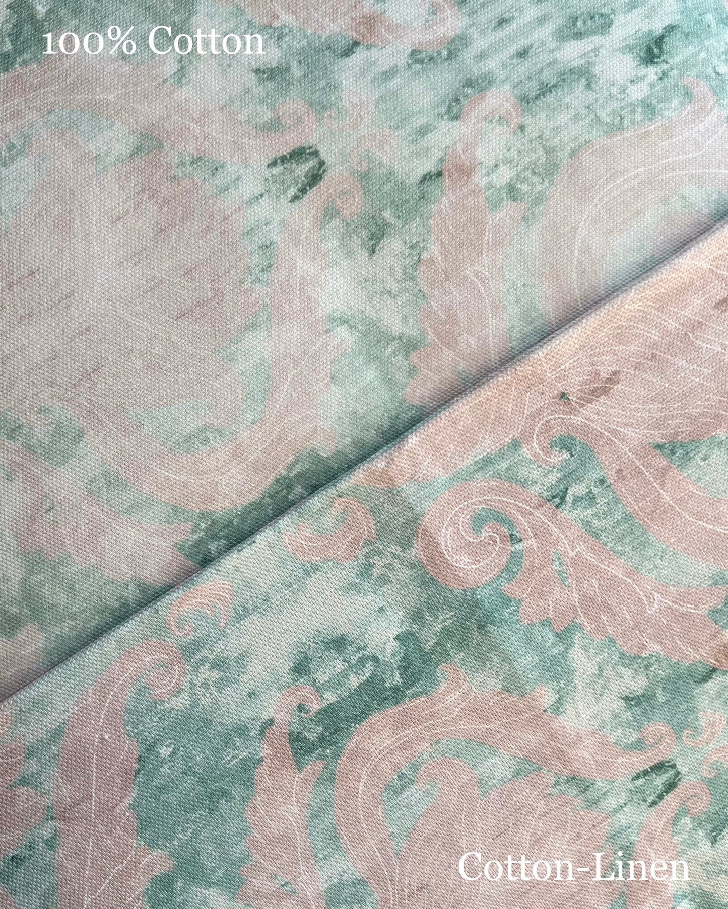 Wintergreen Damask 100% Cotton Tea Towel - Lydia Hill Designs