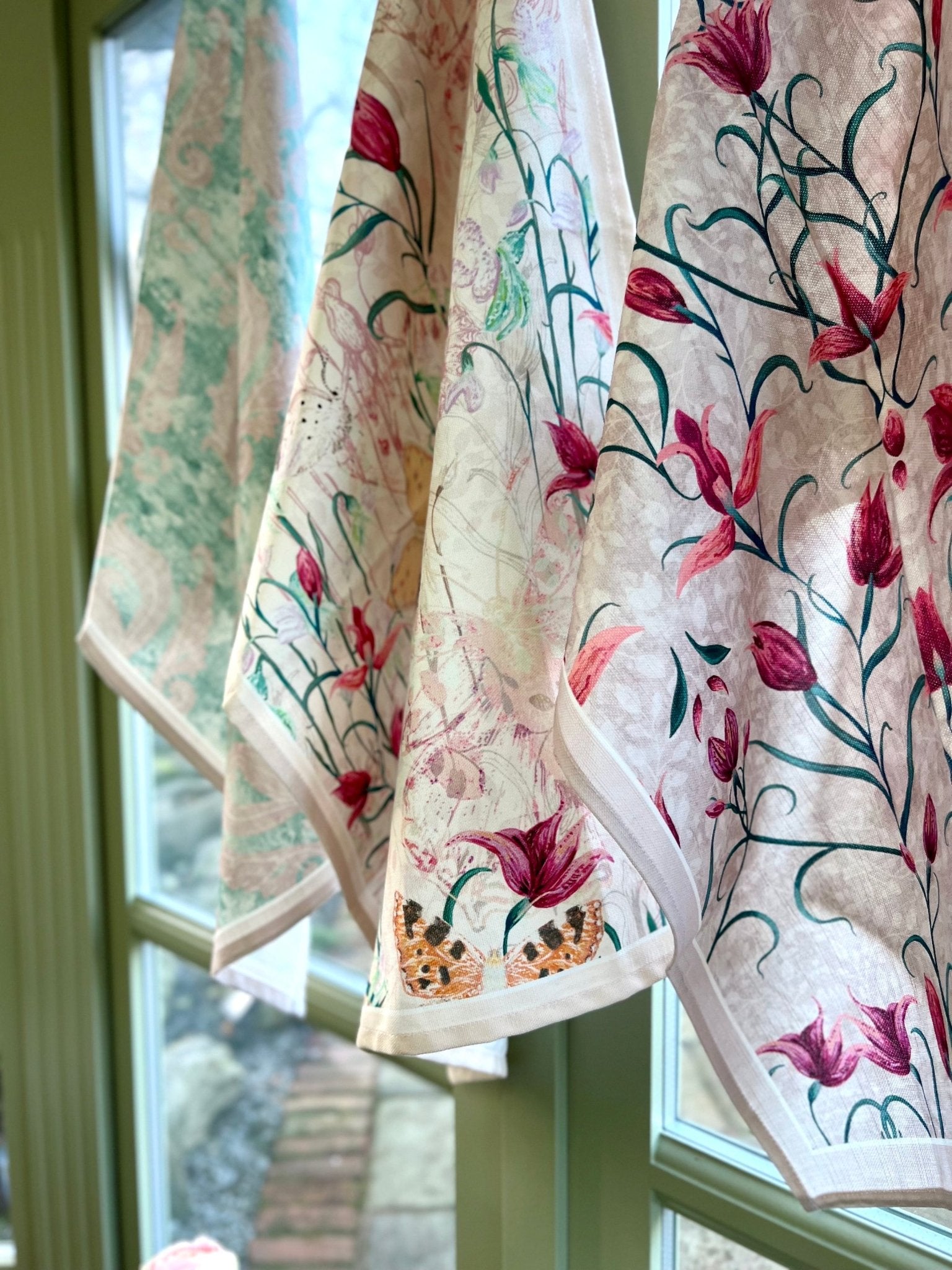 Endangered Eden 100% Cotton Tea Towel - Lydia Hill Designs